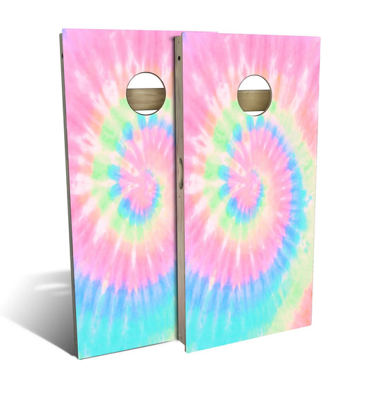 Tie Dye Pastel Cornhole Boards