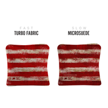 Vintage American Flag Synergy Pro Red Bag Fabric
