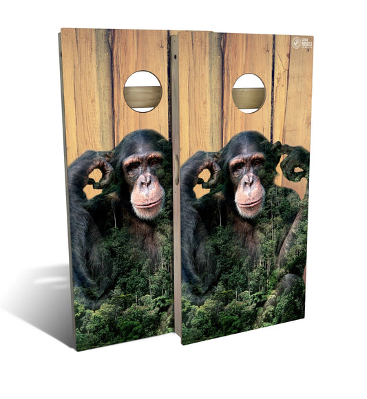 Chimpanzee Cornhole Boards