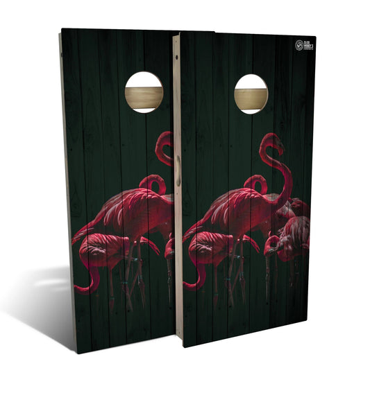 Flamingos Cornhole Boards