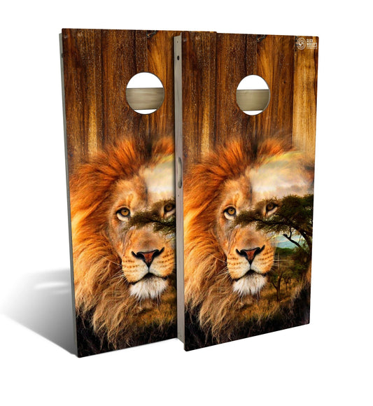 Lion Cornhole Boards
