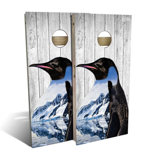 Penguin Cornhole Boards