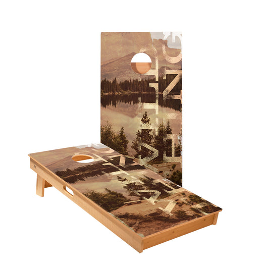 Wild Thing Landscape Cornhole Boards